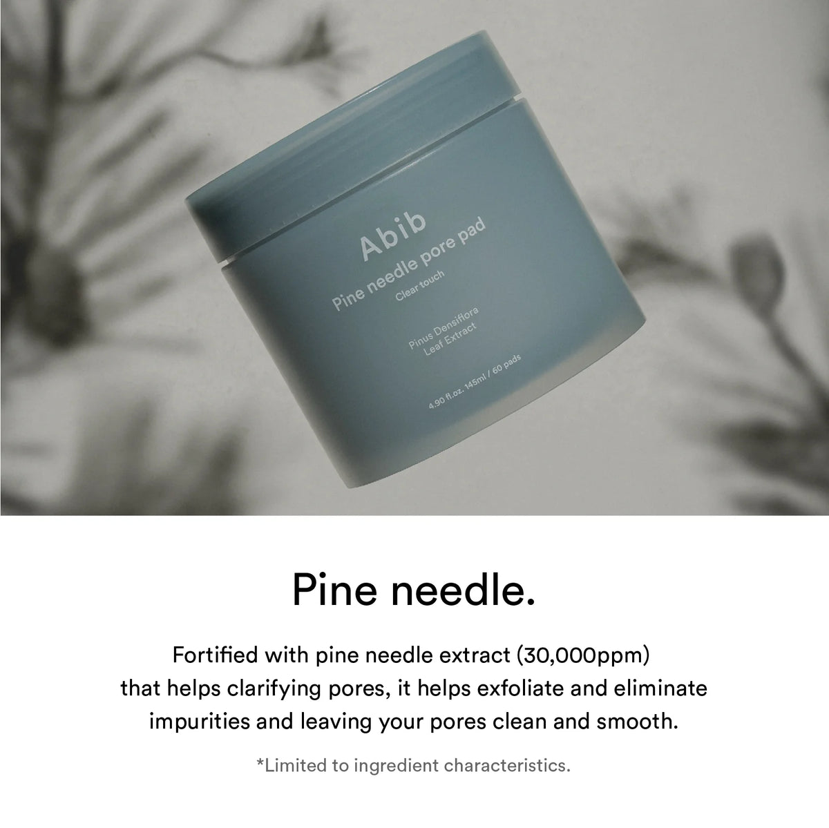 Abib Pine Needle Pore Pad/Clear Touch