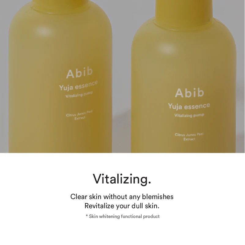 Abib Yuja Essence/Vitalizing Pump