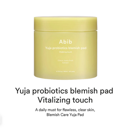 Yuja Probiotics Blemish Pad/Vitalizing Touch