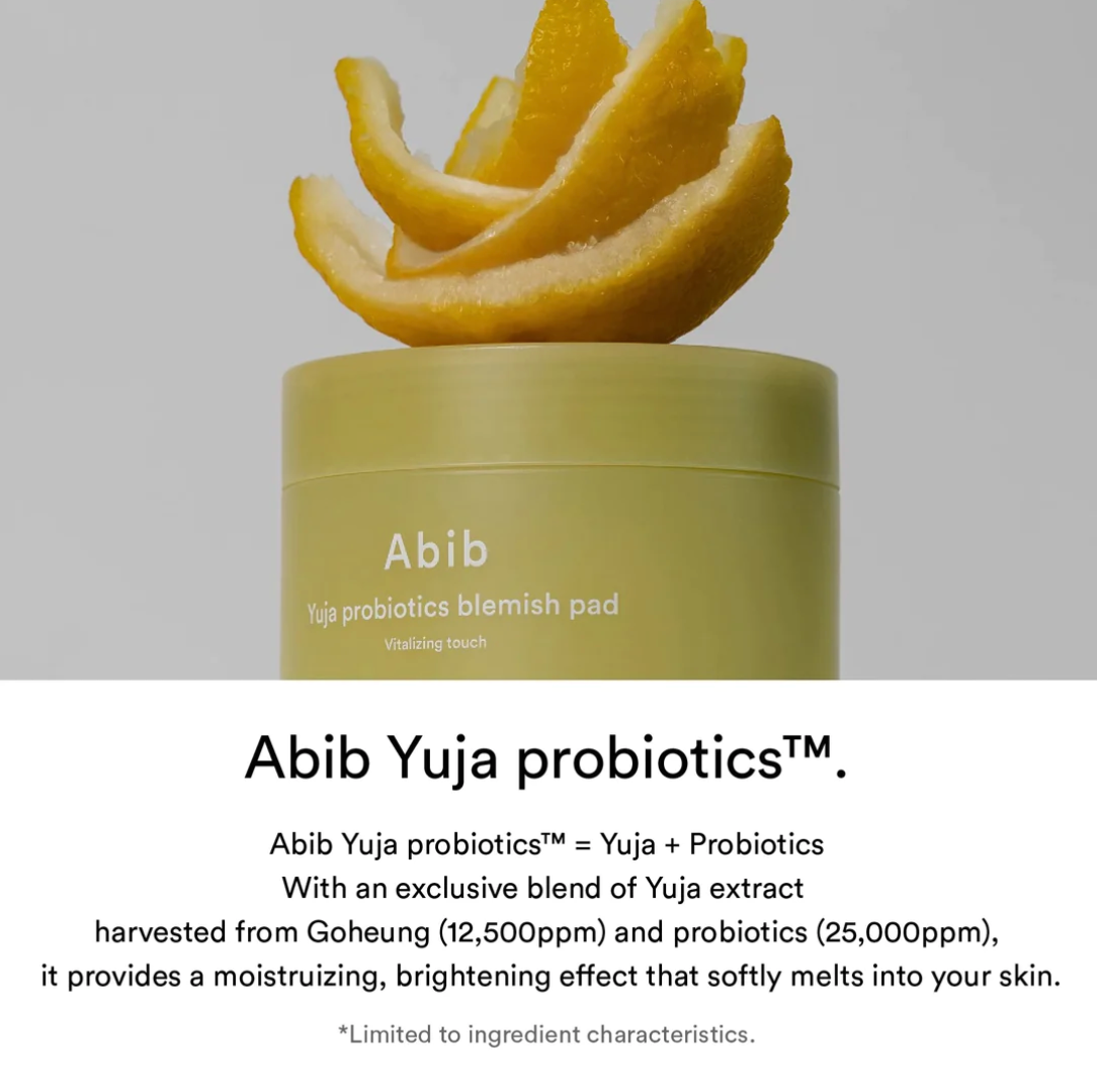 Yuja Probiotics Blemish Pad/Vitalizing Touch