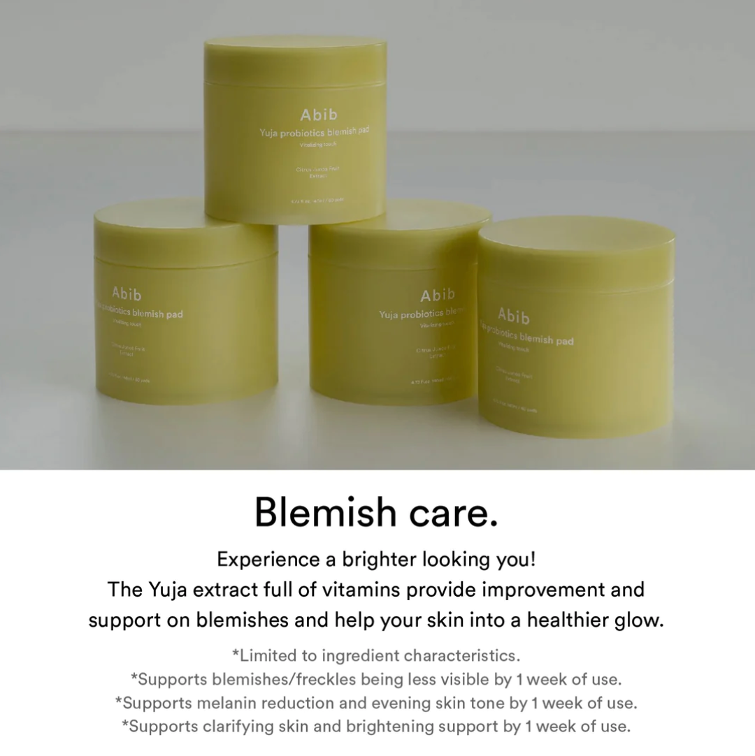 Abib Yuja Probiotics Blemish Pad/Vitalizing Touch