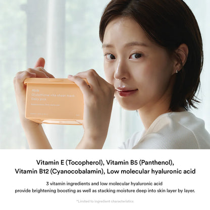 Glutathione Vita Sheet Mask/Daily Pick