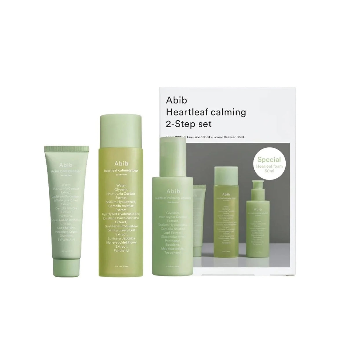 Abib Heartleaf Calming 2-Step Set