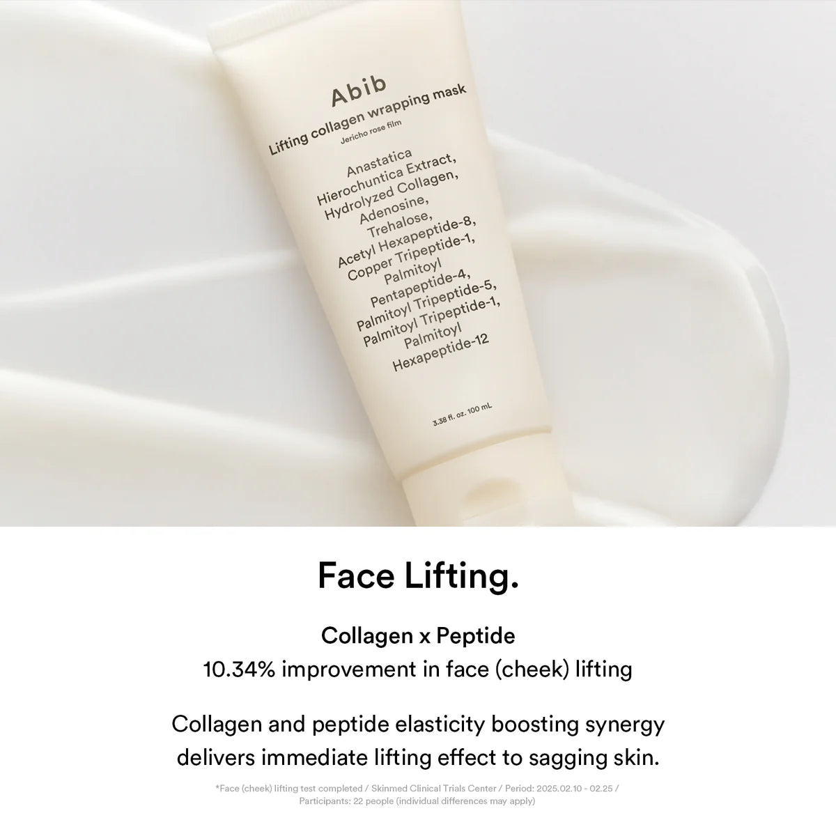 Abib Lifting Collagen Wrapping Mask/Jericho Rose Film