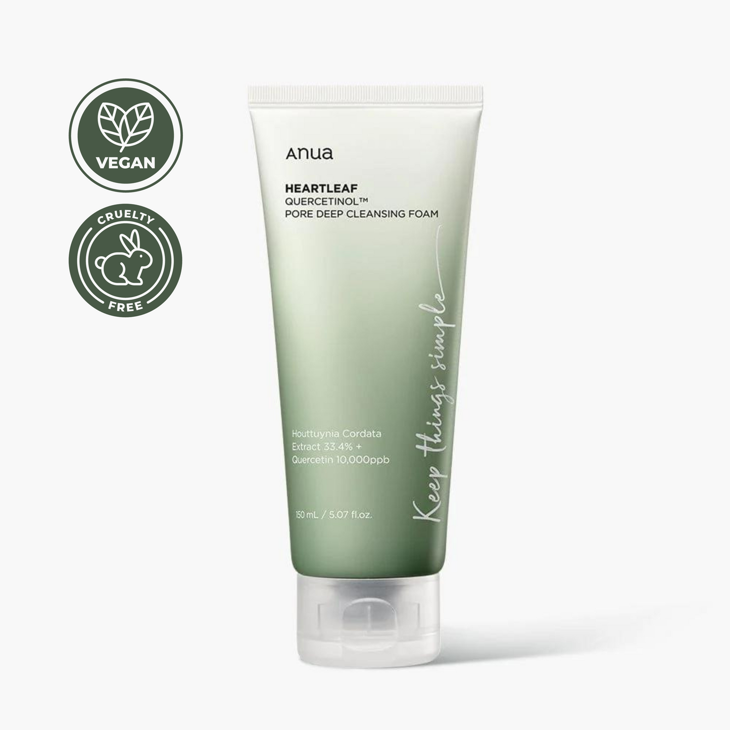 Heartleaf Quercetinol Pore Deep Cleansing Foam