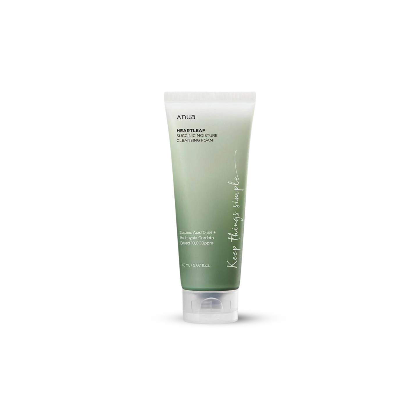 Heartleaf Succinic Moisture Cleansing Foam