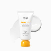 Anua Zero-Cast Moisturizing Finish Sunscreen SPF50