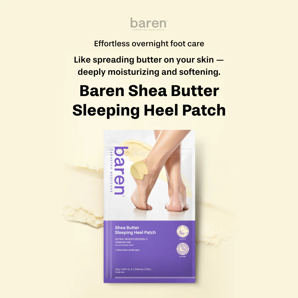 baren Shea Butter Sleeping Heel Patch