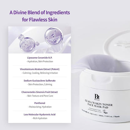 Guava 70 Skin Toner Face Mask Pad