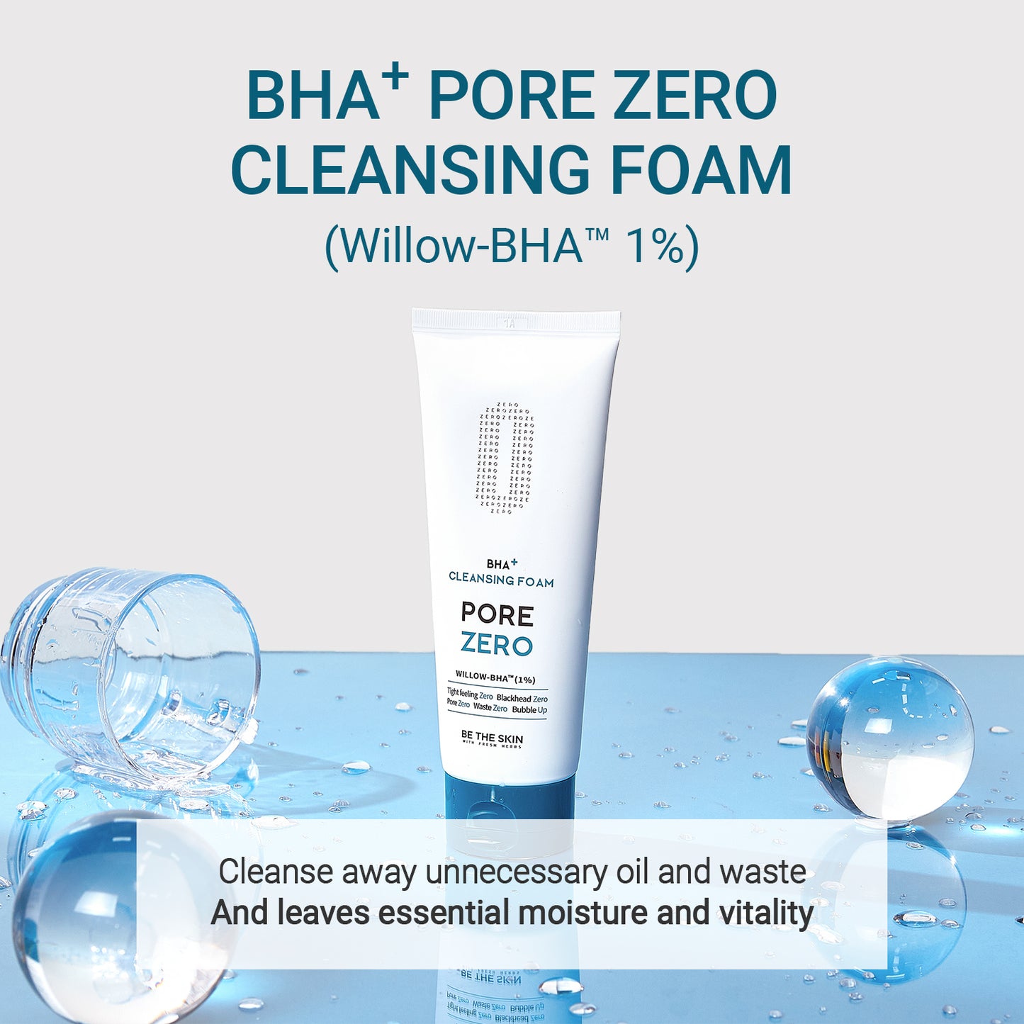 BHA+ Pore Zero Cleansing Foam