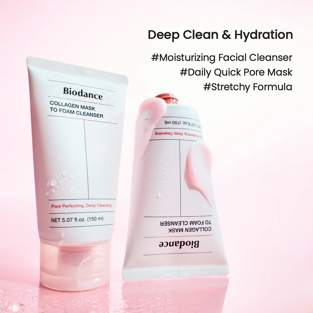 Biodance Collagen Mask To Foam Cleanser