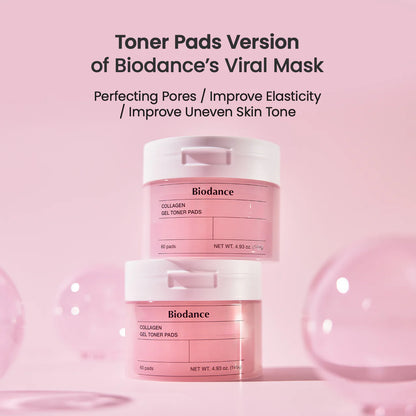 Collagen Gel Toner Pads