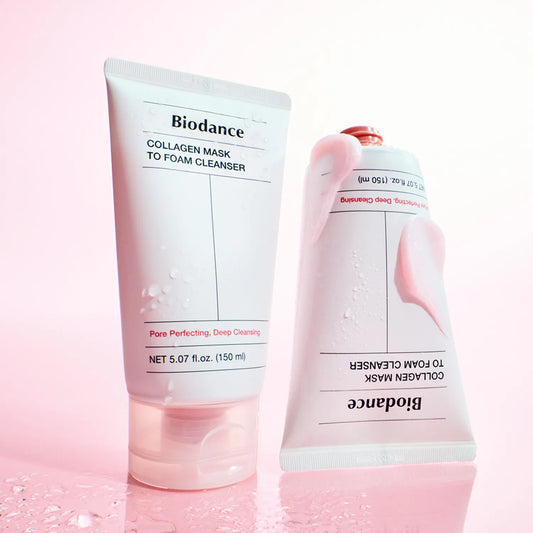 Collagen Mask To Foam Cleanser