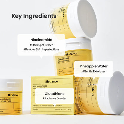 Vita Niacinamide Gel Toner Pads