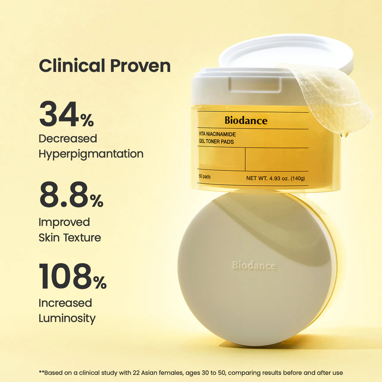 Vita Niacinamide Gel Toner Pads