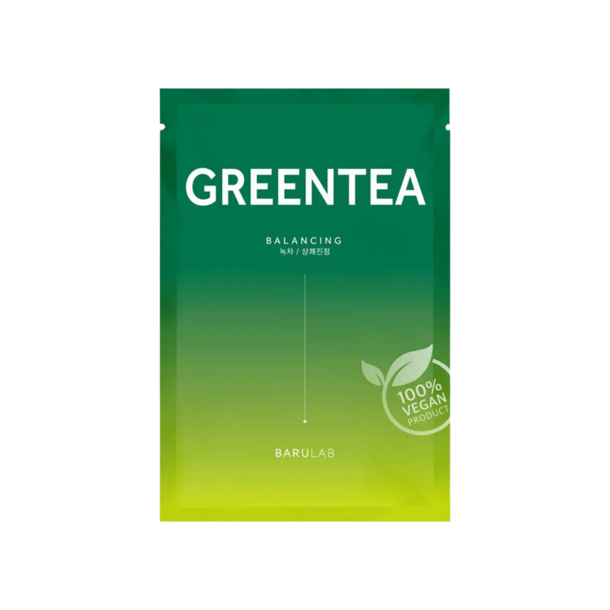 BARULAB The Clean Vegan Green Tea Mask