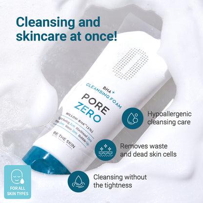 BHA+ Pore Zero Cleansing Foam