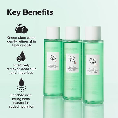 Green Plum Refreshing Toner: AHA + BHA