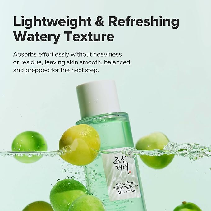 Green Plum Refreshing Toner: AHA + BHA