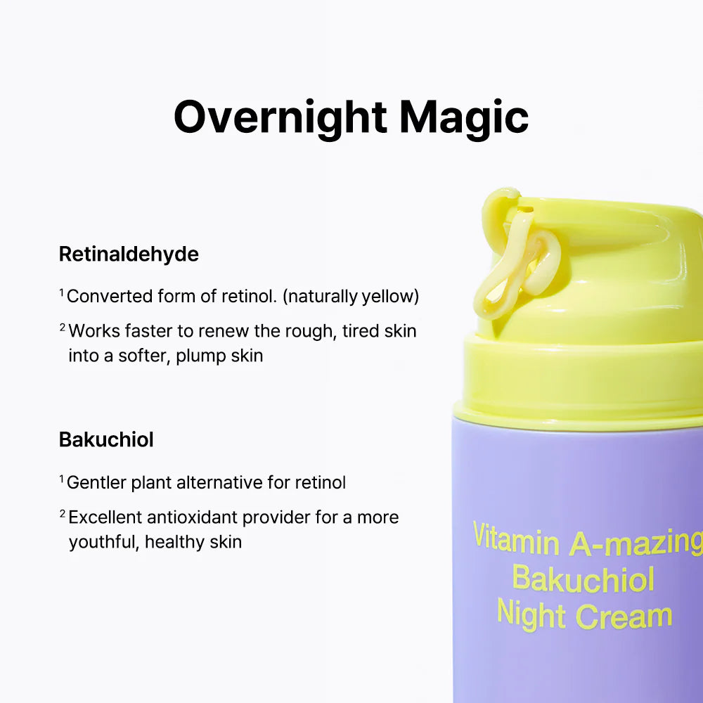 By Wishtrend Vitamin A-mazing Bakuchiol Night Cream