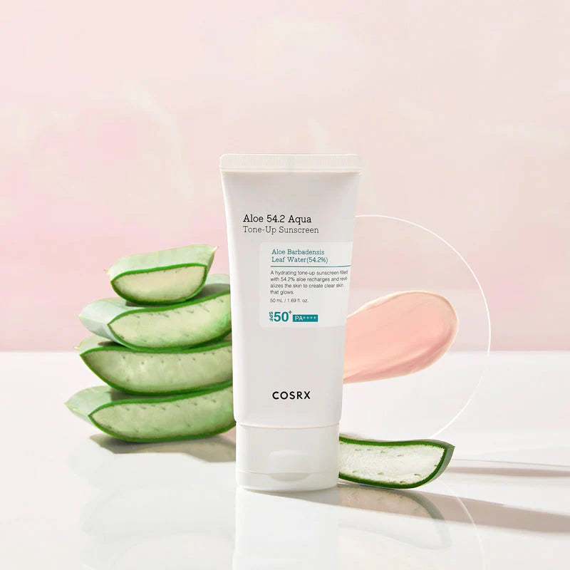 COSRX Aloe 54.2 Aqua Tone Up Sunscreen SPF 50+ PA++++
