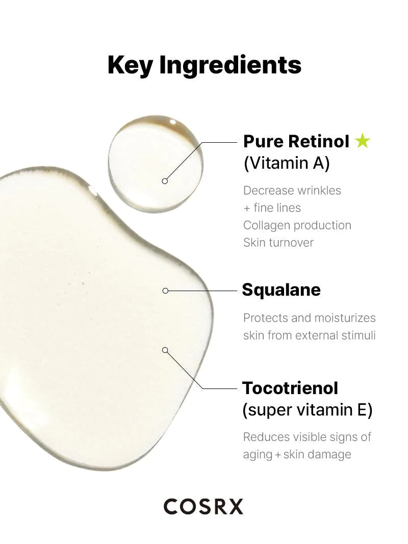COSRX The Retinol 0.5 Oil