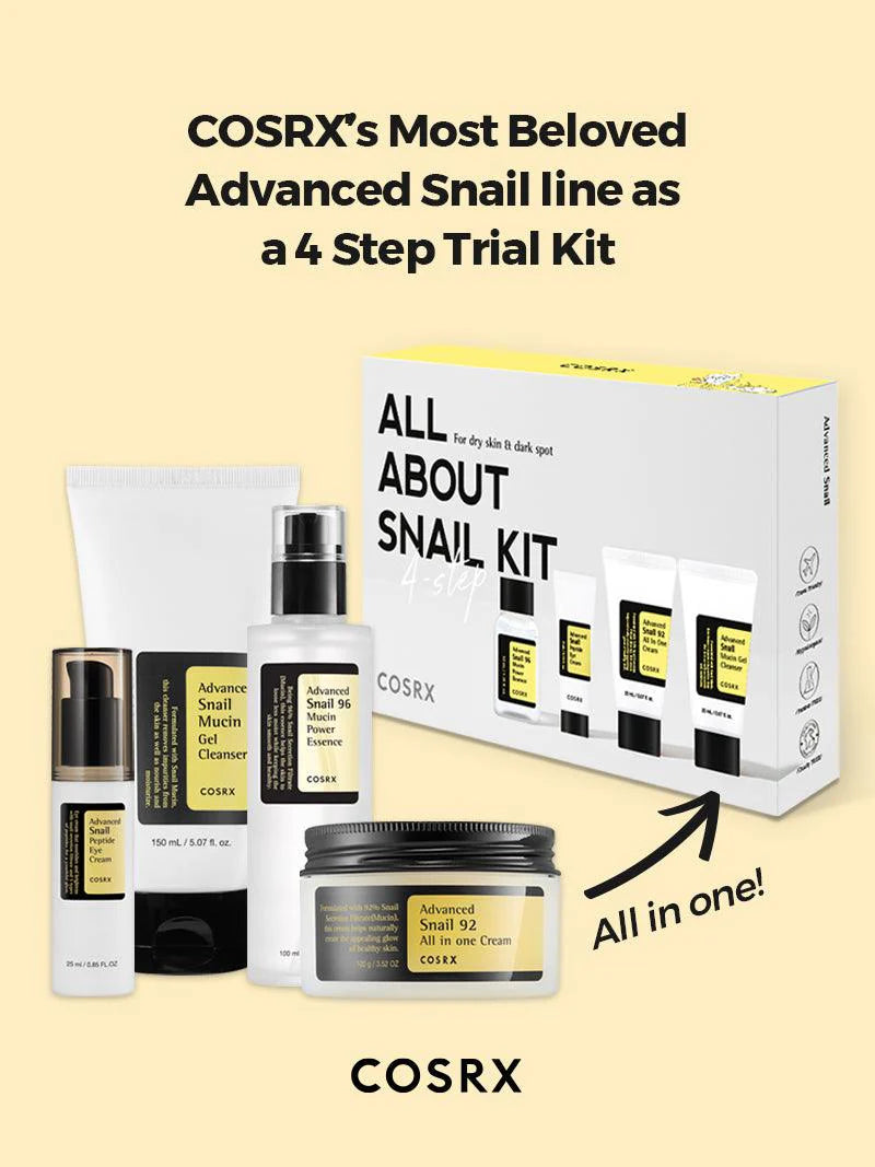 COSRX All About Snail Kit 4-step