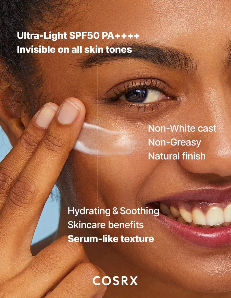 COSRX Ultra-Light Invisible Sunscreen SPF50 PA++++