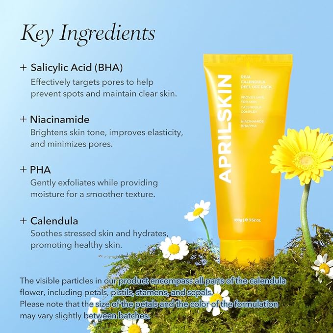 Arril APRILSKIN - Real Calendula Peel Off Pack – skinbeat.