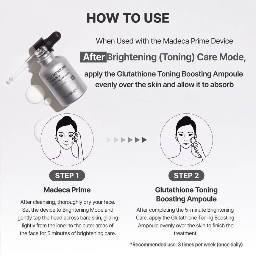 centellian 24 glutathione toning boosting ampoule CENTELLIAN24 Boosting Ampoule [Glutathione Toning] Reviews main image 0