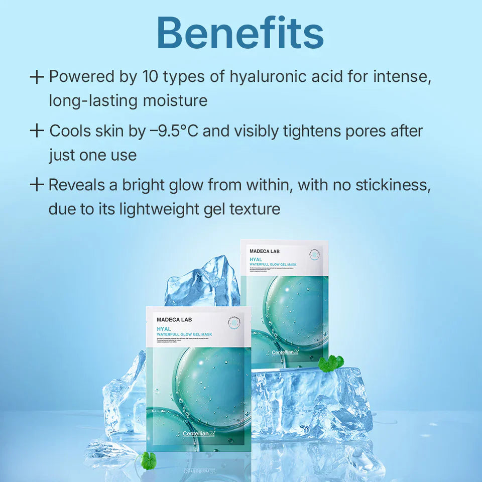 Centellian 24 Madeca Lab HYAL Waterfull Glow Gel Mask