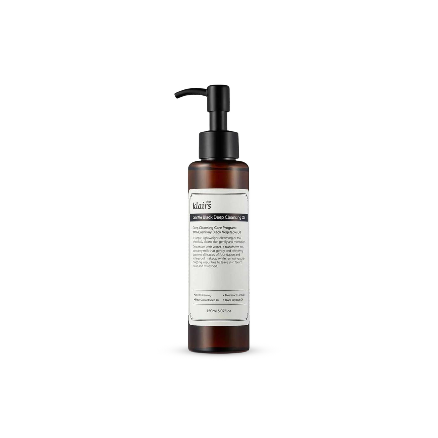 Gentle Black Deep Cleansing Oil