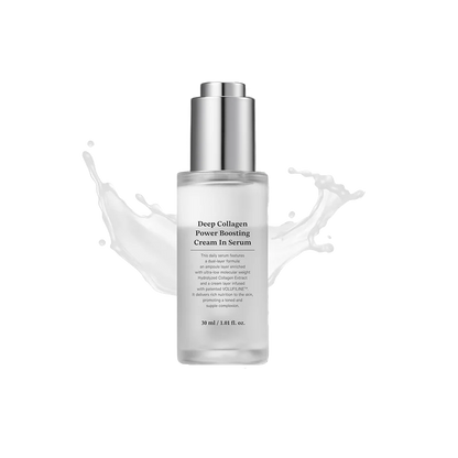 Deep Collagen Power Boosting Cream In Serum