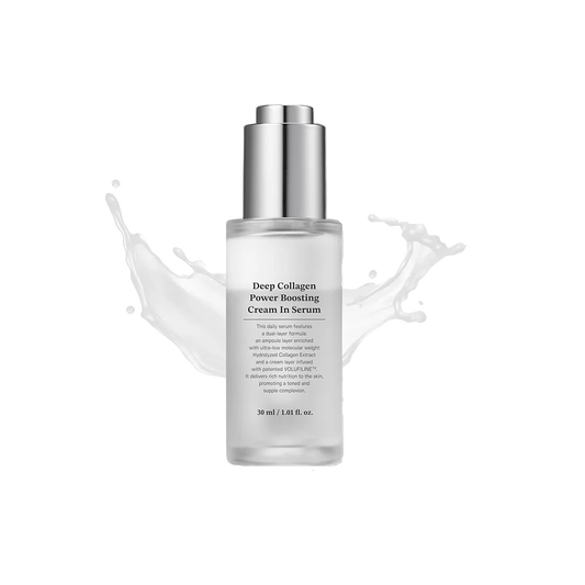 Deep Collagen Power Boosting Cream In Serum