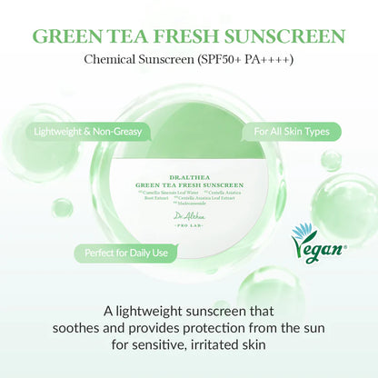 Green Tea Fresh Sunscreen SPF50+ PA++++