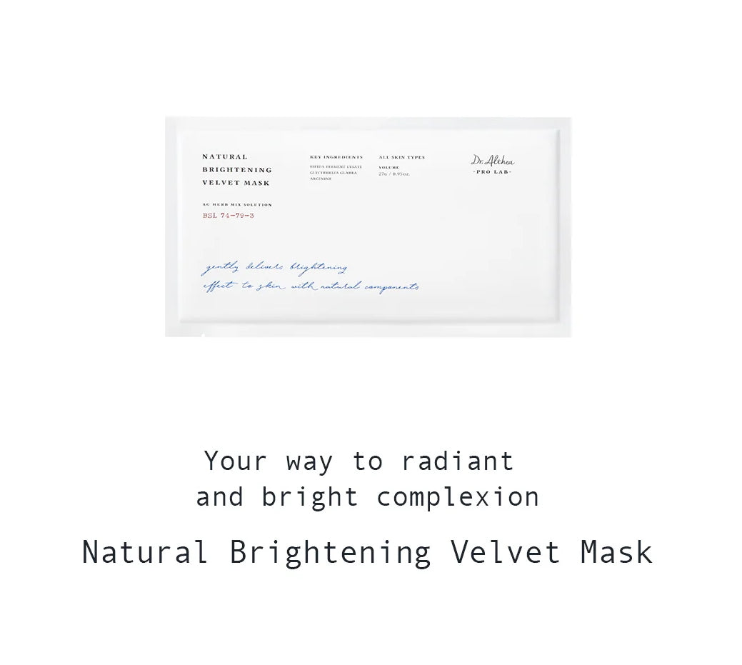 Dr. Althea Natural Brightening Velvet Mask