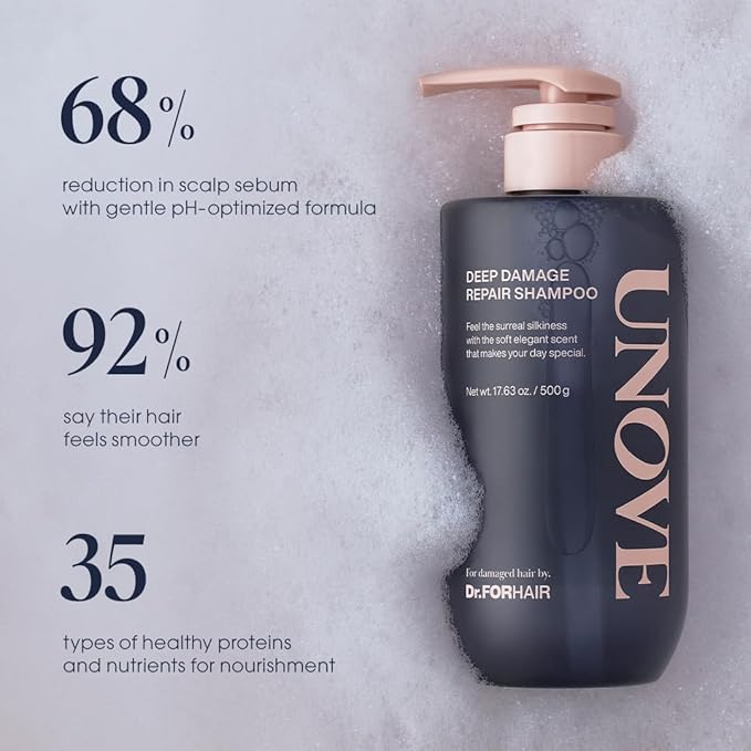 UNOVE Deep Damage Repair Shampoo