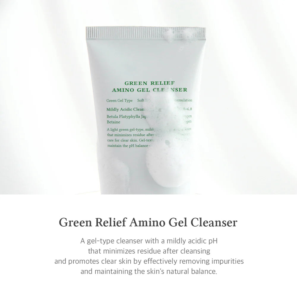 Green Relief Amino Gel Cleanser