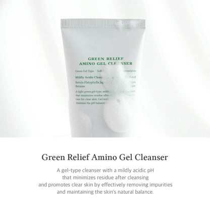 Green Relief Amino Gel Cleanser