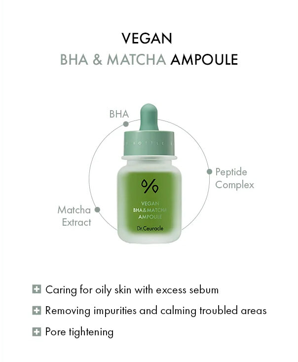 Dr.Ceuracle Vegan BHA & Matcha Ampoule