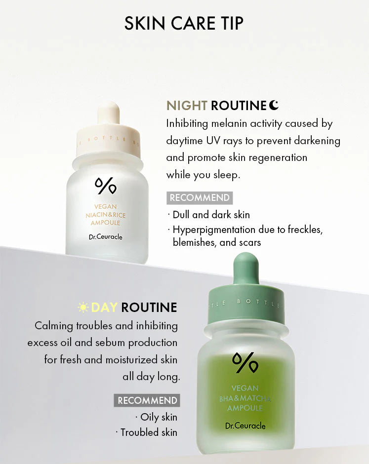 Dr.Ceuracle Vegan BHA & Matcha Ampoule