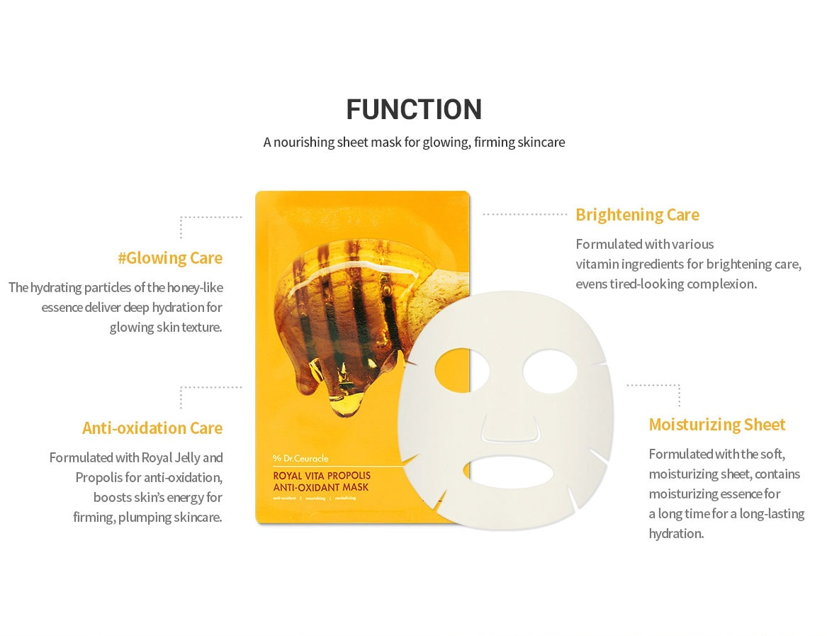 Dr.Ceuracle Royal Vita Propolis Anti-Oxidant Mask