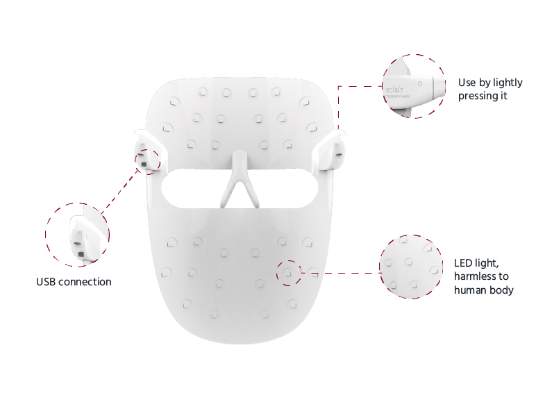 eclair LED Therapy Mask