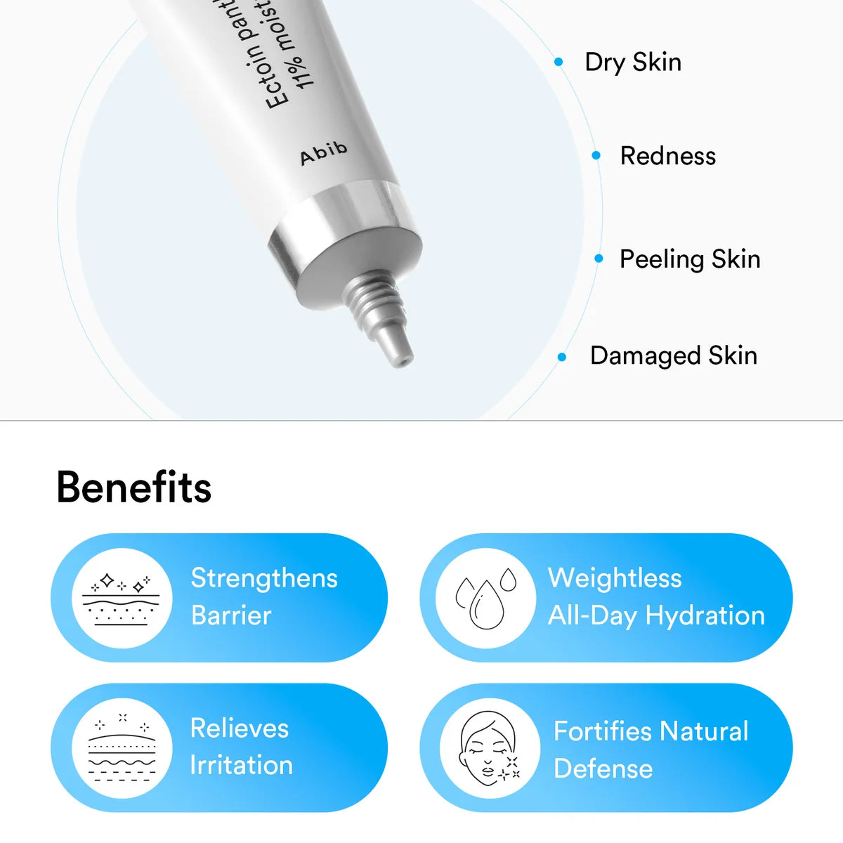 Abib Ectoin Panthenol 11% Moisturizer Barrier Tube