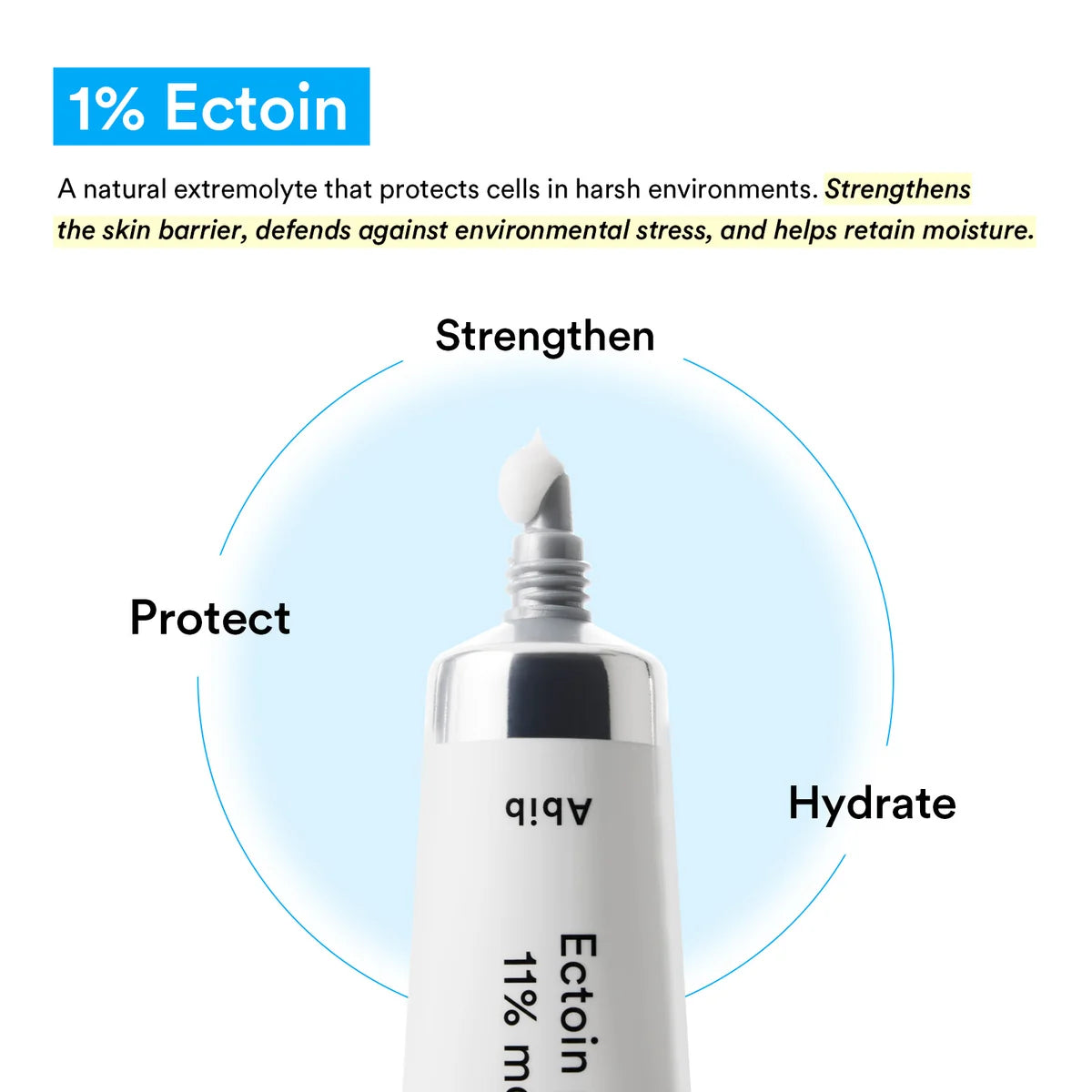Abib Ectoin Panthenol 11% Moisturizer Barrier Tube