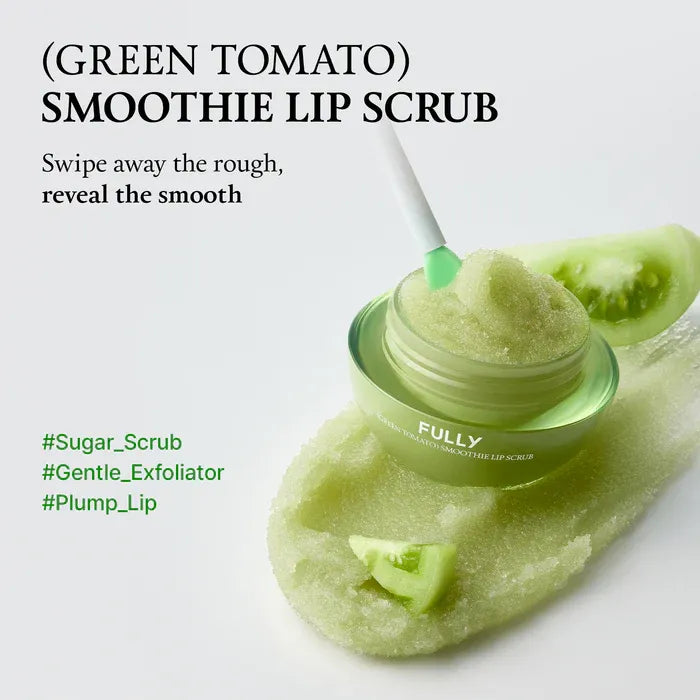 Green Tomato Smoothie Lip Scrub