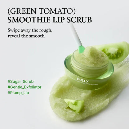 Green Tomato Smoothie Lip Scrub