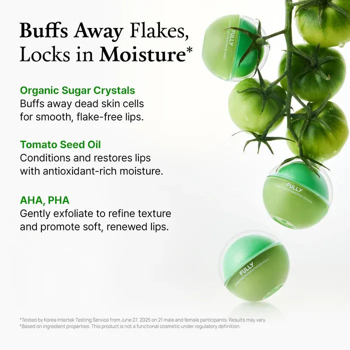 Green Tomato Smoothie Lip Scrub
