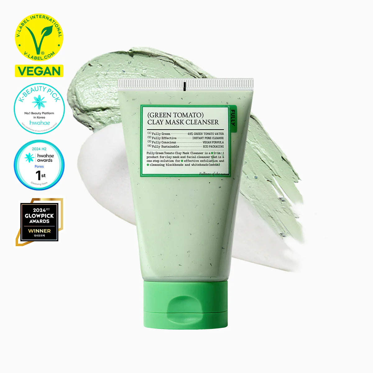 FULLY Green Tomato Clay Mask Cleanser