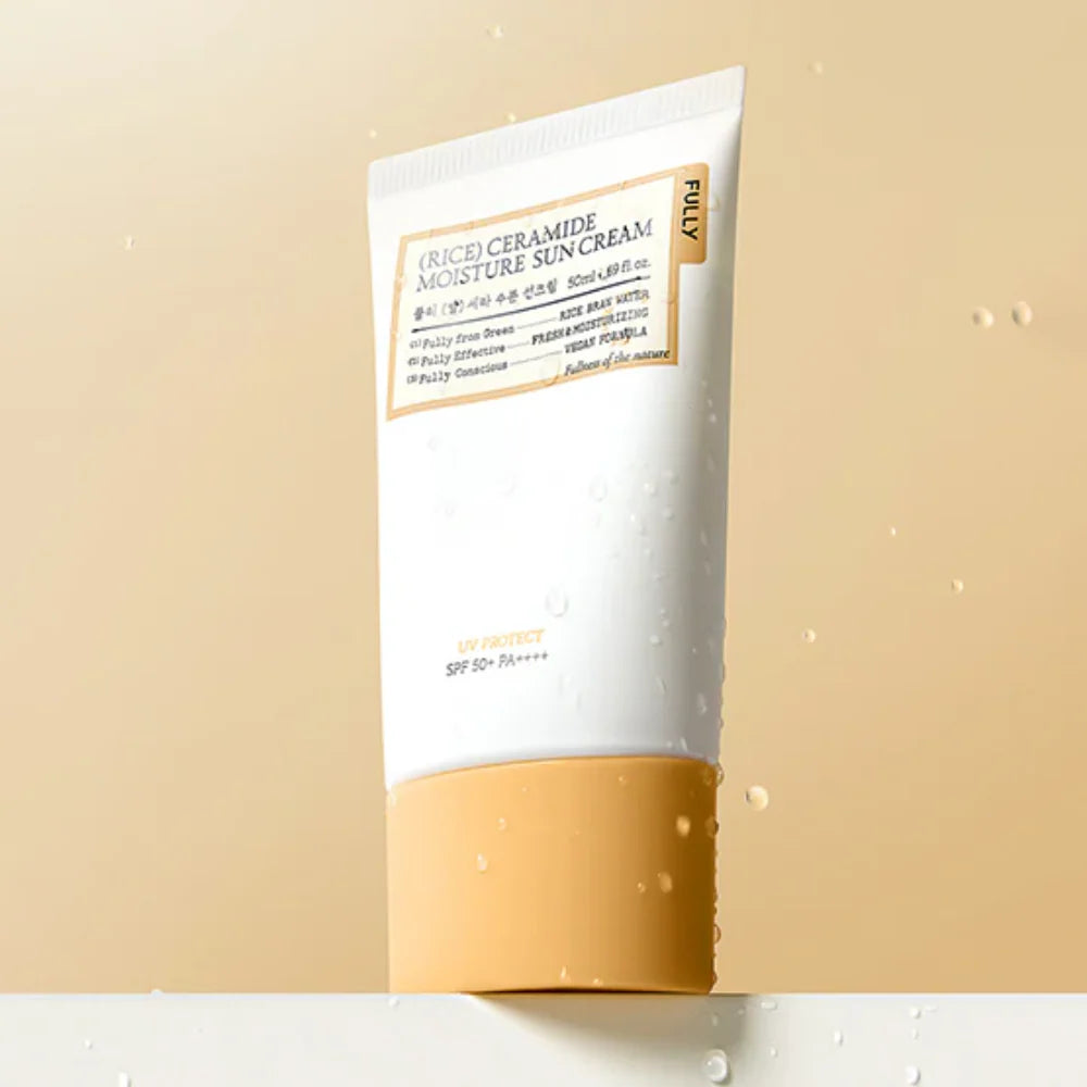 FULLY Rice Ceramide Moisture Sun Cream SPF50+ PA++++